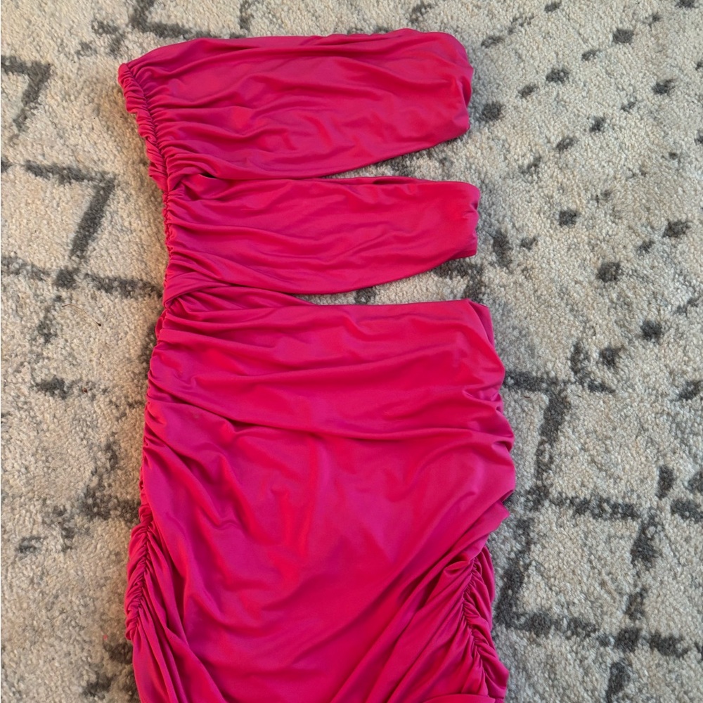 h:ours Fuchsia Dress